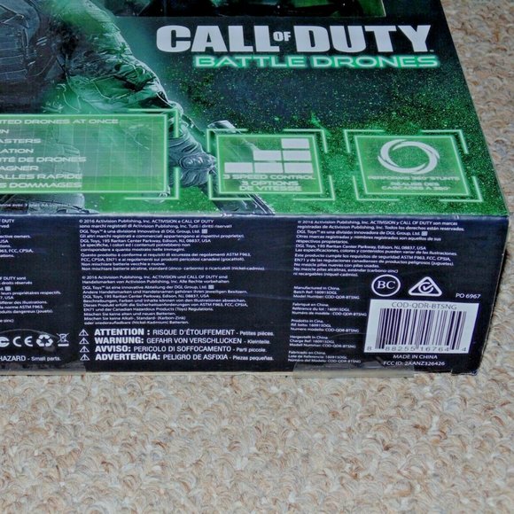 2016 DGL Toys Call of Duty Battle Drones RC Rechargeable Quadcopter Brand New - Picture 14 of 14